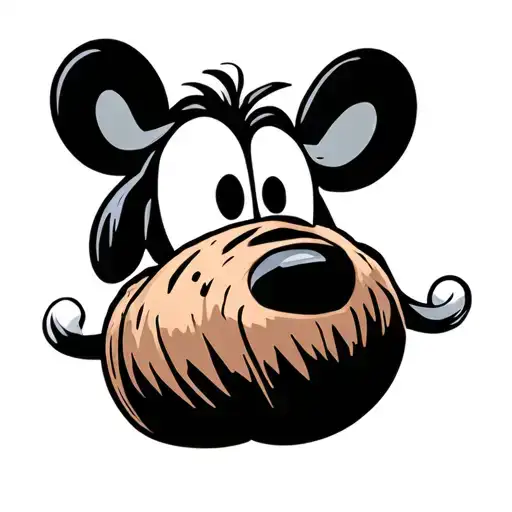 Goofy Cartoon Hazelnut