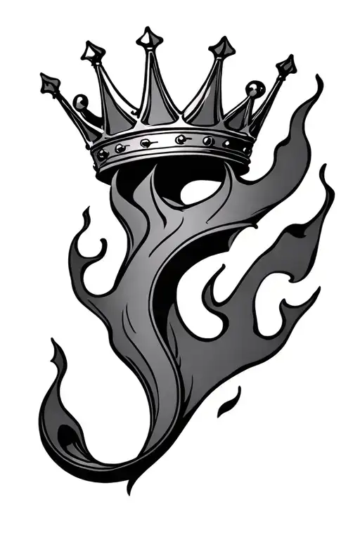 Crown Flames Money