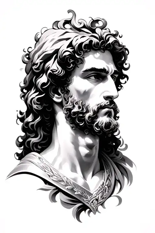 David Of Michael Angelo And Zues