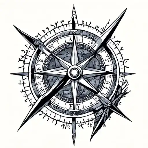 Vegvisir Viking Compass