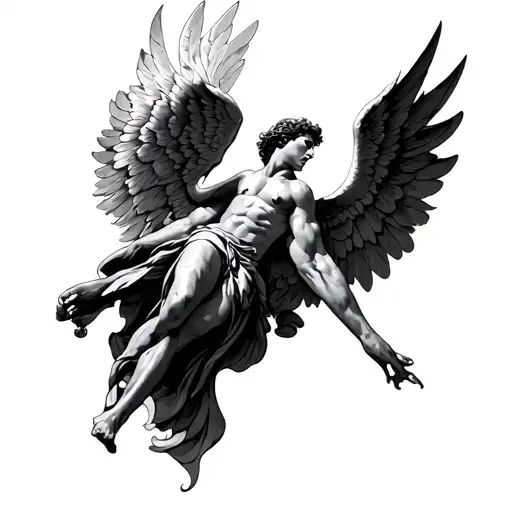 Icarus Falling Angel