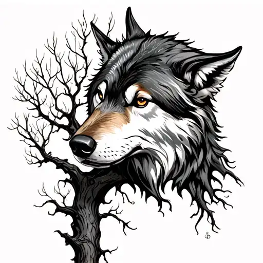 Wolf Tree Growing