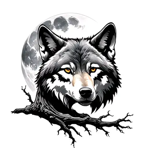 Wolf Tree Moon
