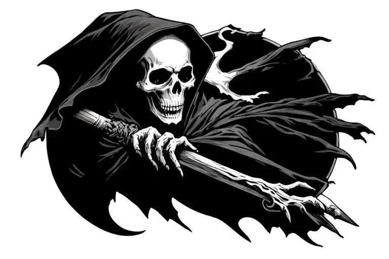 Memento Mori Grim Reaper