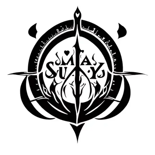 Name Of Sumaiyya Hidden Inside With A Minimalist Design Of Love Sacrifice And Truth Of Life