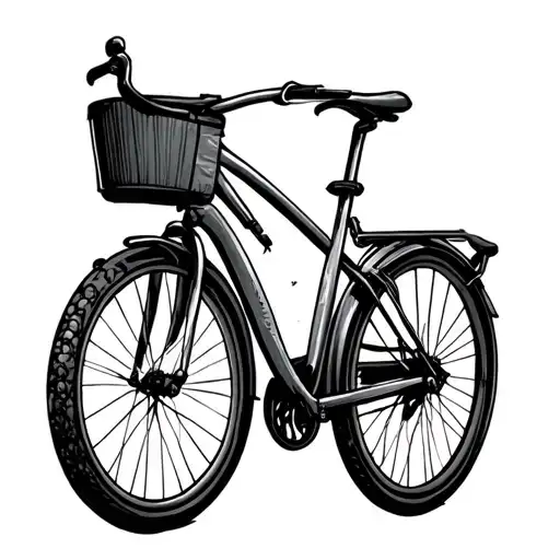 Bicycle And Dna Strand