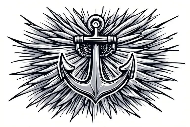 Anchor Hanging Pendant