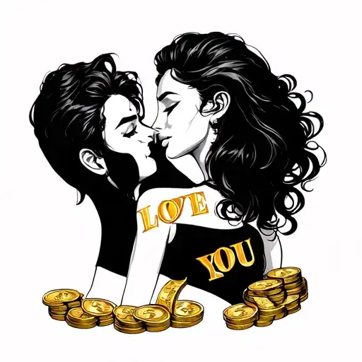 Leonardo And Bibiana I Love You Money And Gold