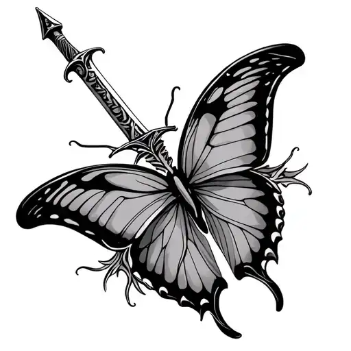 Sword Snd Butterfly