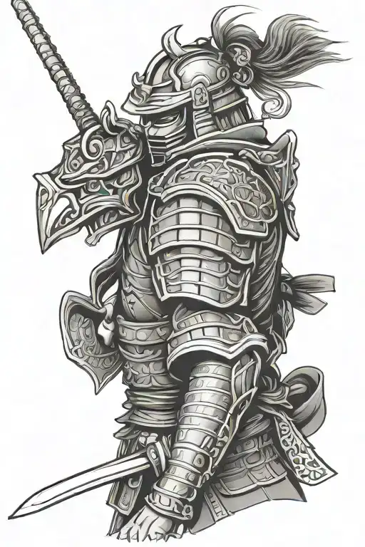 Samurai Armour Side Profile