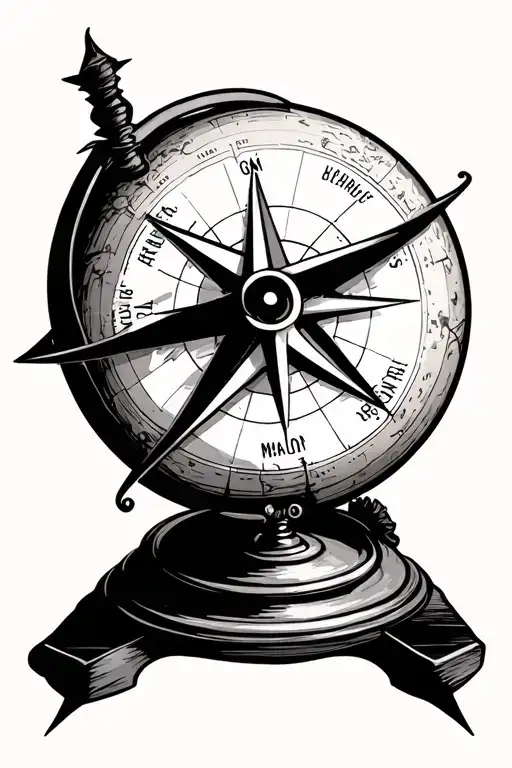 Compass And Globe