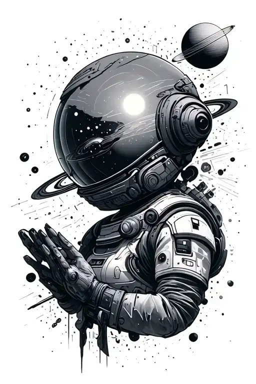 Futuristic Space Surrounded