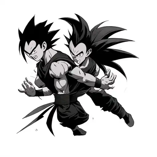 Itachi Versus Vegeta