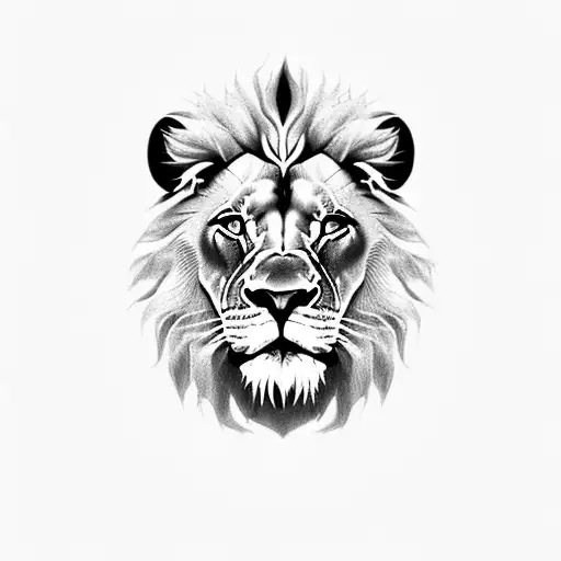 Lion Half Perfect Half Scarred