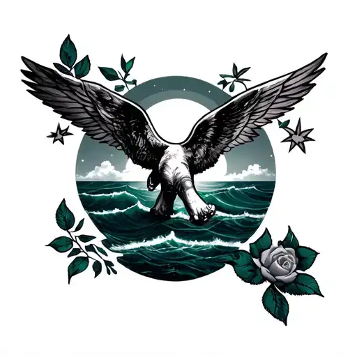 Create Me A Leg Tattoo With The Bands The Enemy Kasabian Oasis Stone Roses Blur Ocean Colour Scene