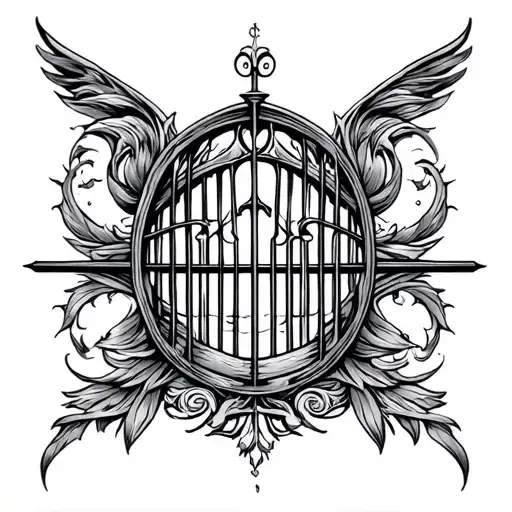 Prison Tattoo Design Inspired