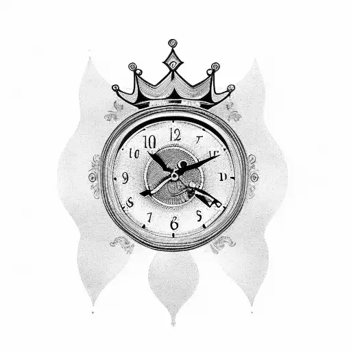 Clock With Crown