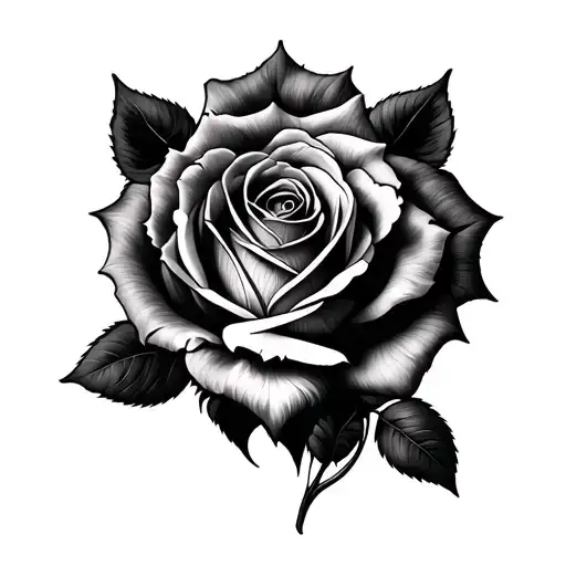 Rose Andlion Face Merged