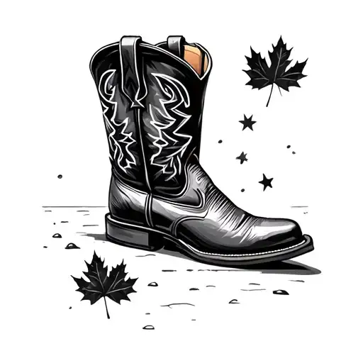 Canada And Cowboy Boots