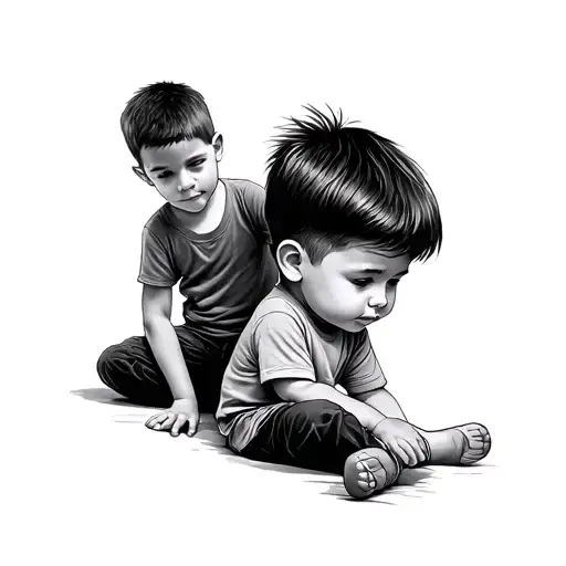 Two Kids Boys One Older