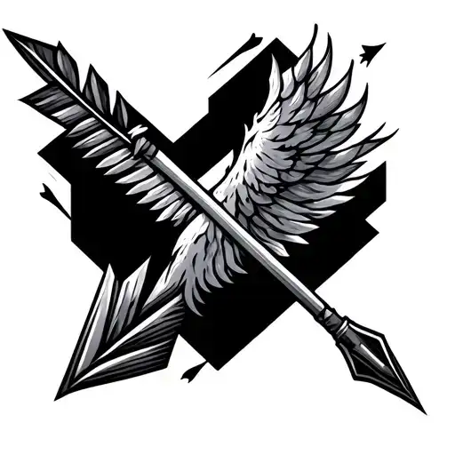 Fine Line Strength And Arrow