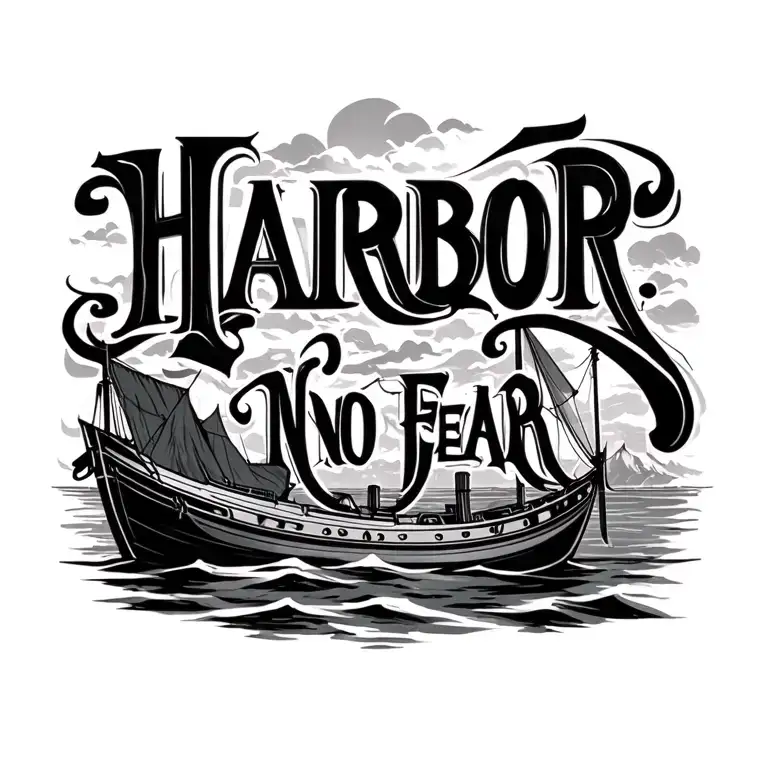 Quote Saying Harbor No Fear