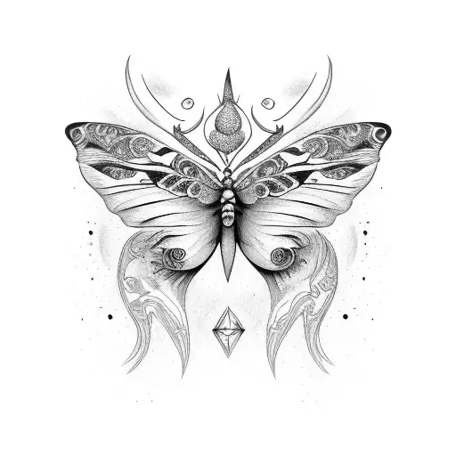 Sleeve 37 Capricorn Butterfly