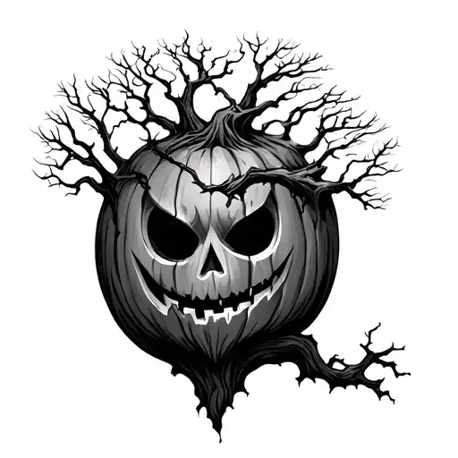 Spooky Halloween Tree