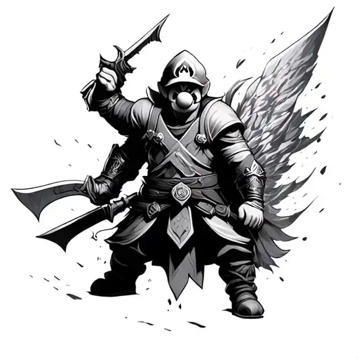 Mario Dark Souls Assasin's Creed