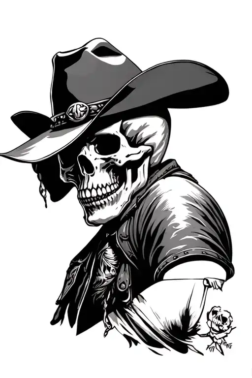 Skull Cowboyhead