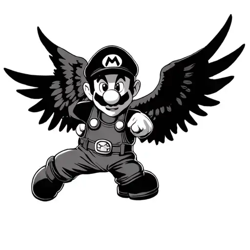 Mario Dark Angel