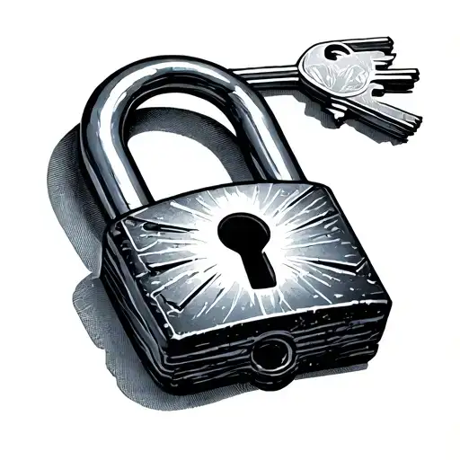 Gemini Padlock Two Key Holes