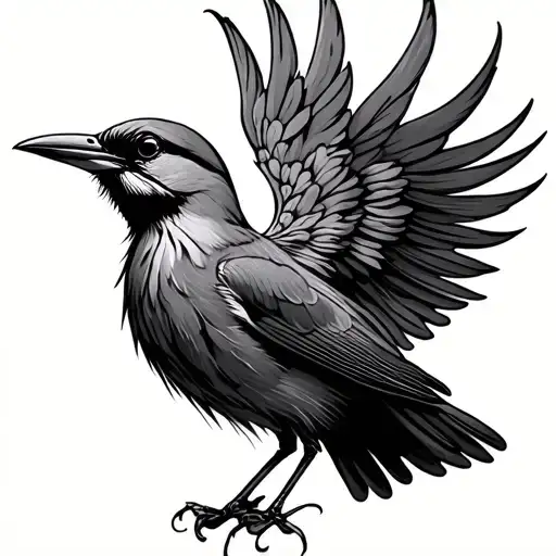 A Bird With Free Spirit