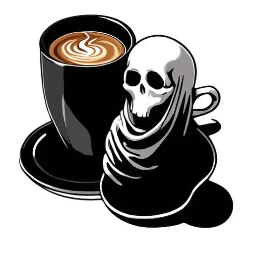 Ghost With Coffee