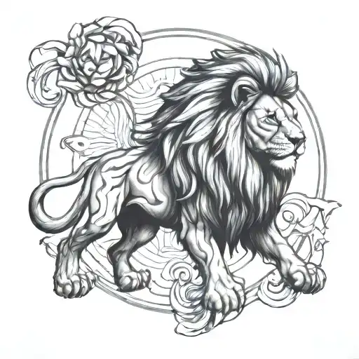 Leo Zodiac Lion