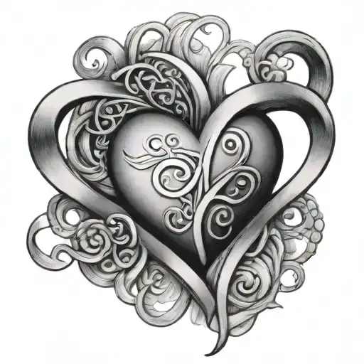 Heart And Infinity Symbol