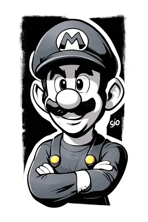 Minimalist Luigi Small