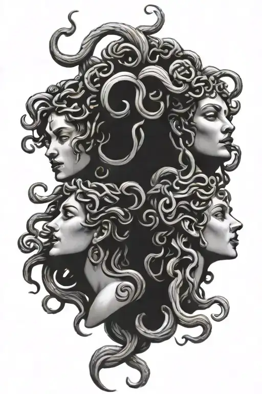 Medusa See No Evil Hear No Evil Speak No Evil Speak