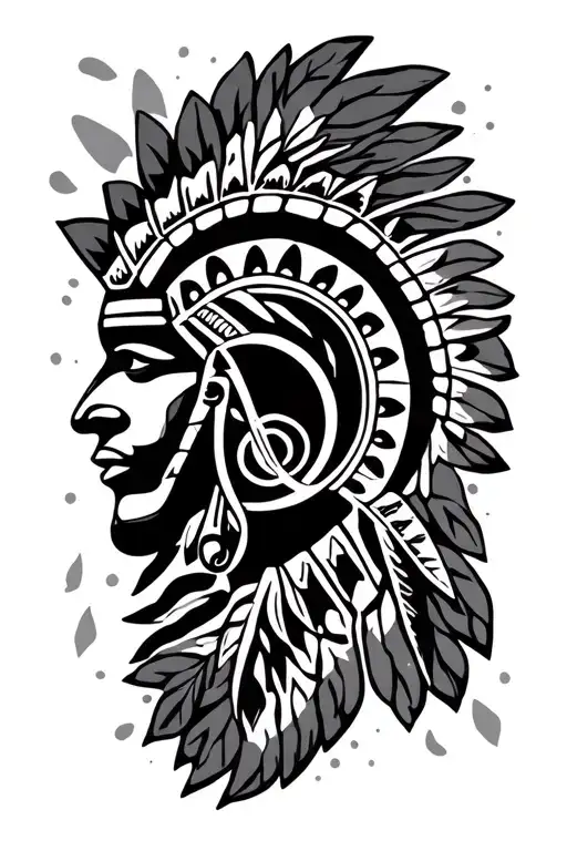 Taino Indian Symbols Themed