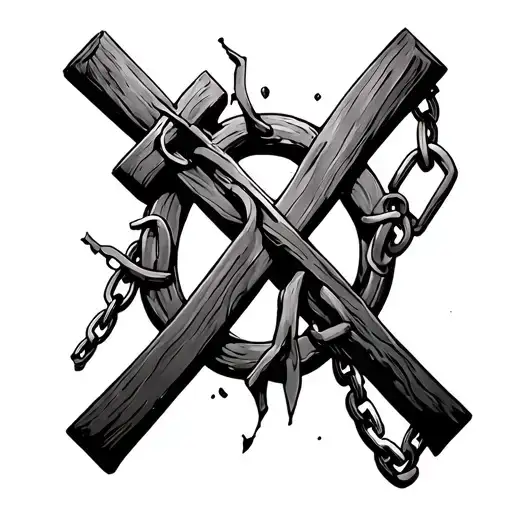Broken Chains And A Cross