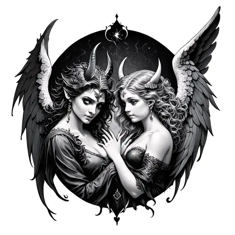 Devil And Angel