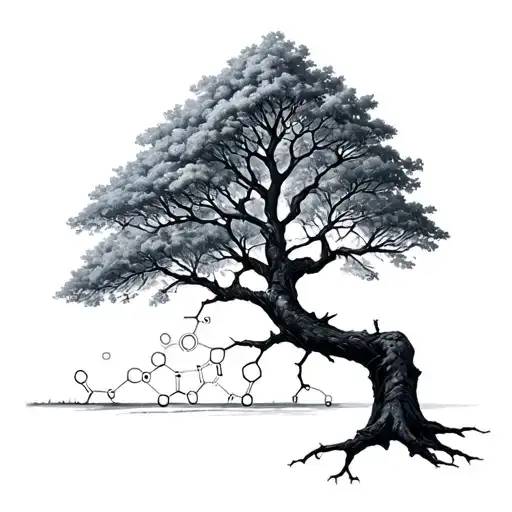 Tree With Dopamine Chemical Structure