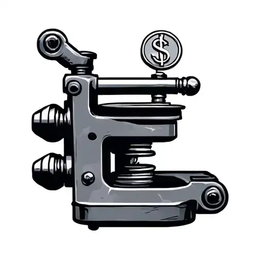Money Tattoo Machine
