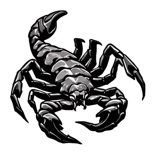 Drawing Astro Sign Scorpio With A C