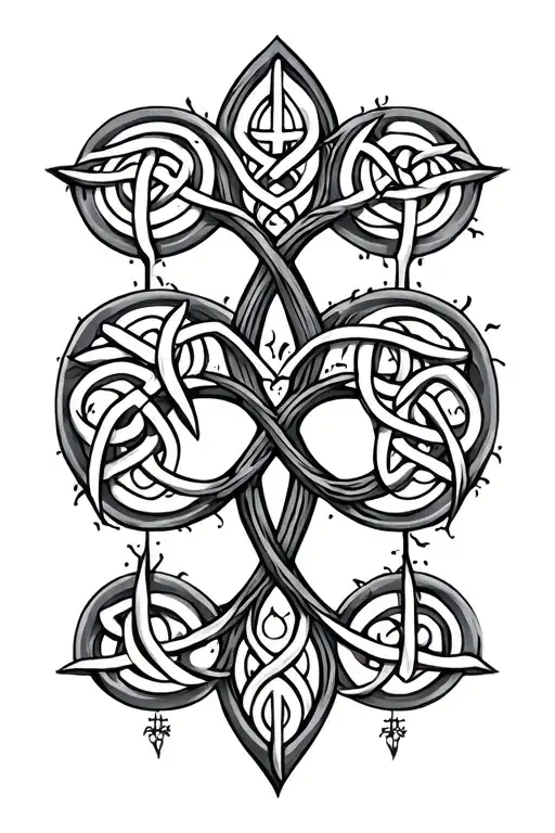 Celtic Symbol Family Tree