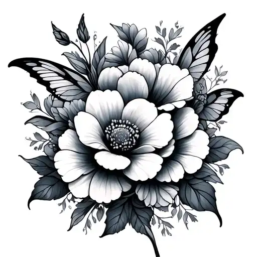 Fairy Flowers Intertwined