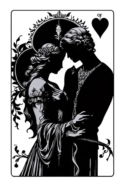 Tarot Card The Lovers Tarot Card