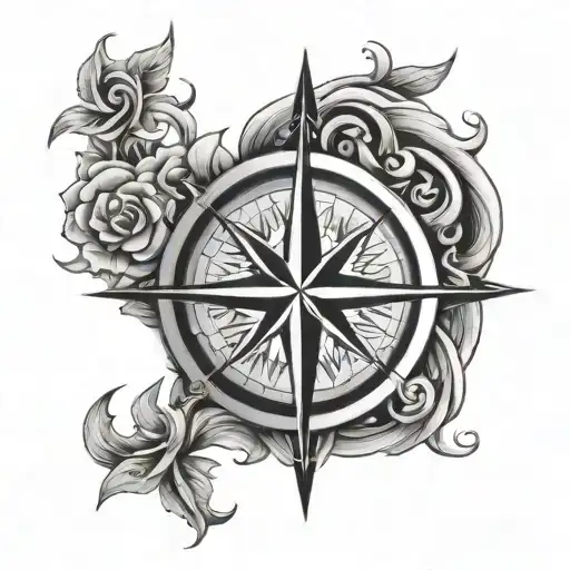 Compass Rose Intertwined