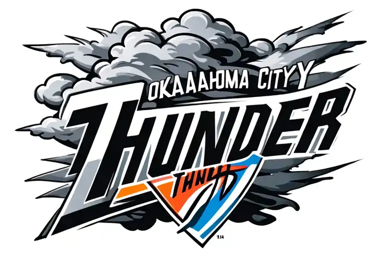 Oklahoma City Thunder Cloud
