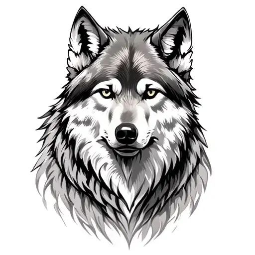 Wolf Loyal To Jesus Protecting